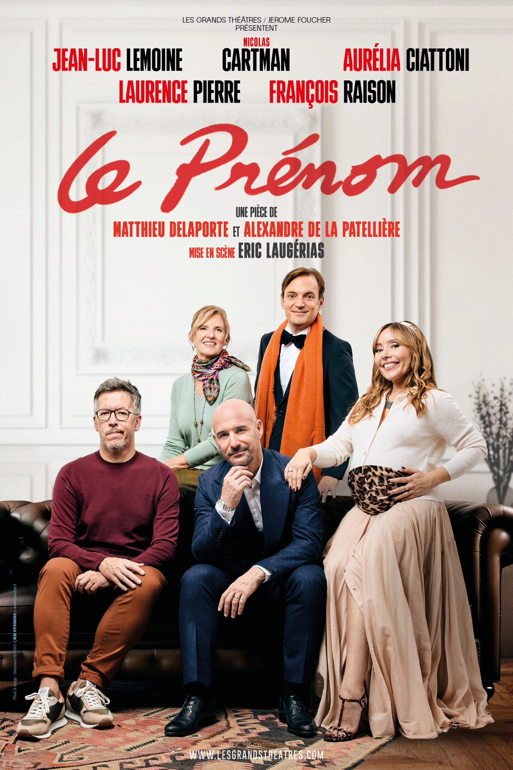 La pièce de théâtre Le Prénom sera présentée à l'Espace Culturel Lequimme d'Haubourdin le 10 avril 2026 à 20h30.