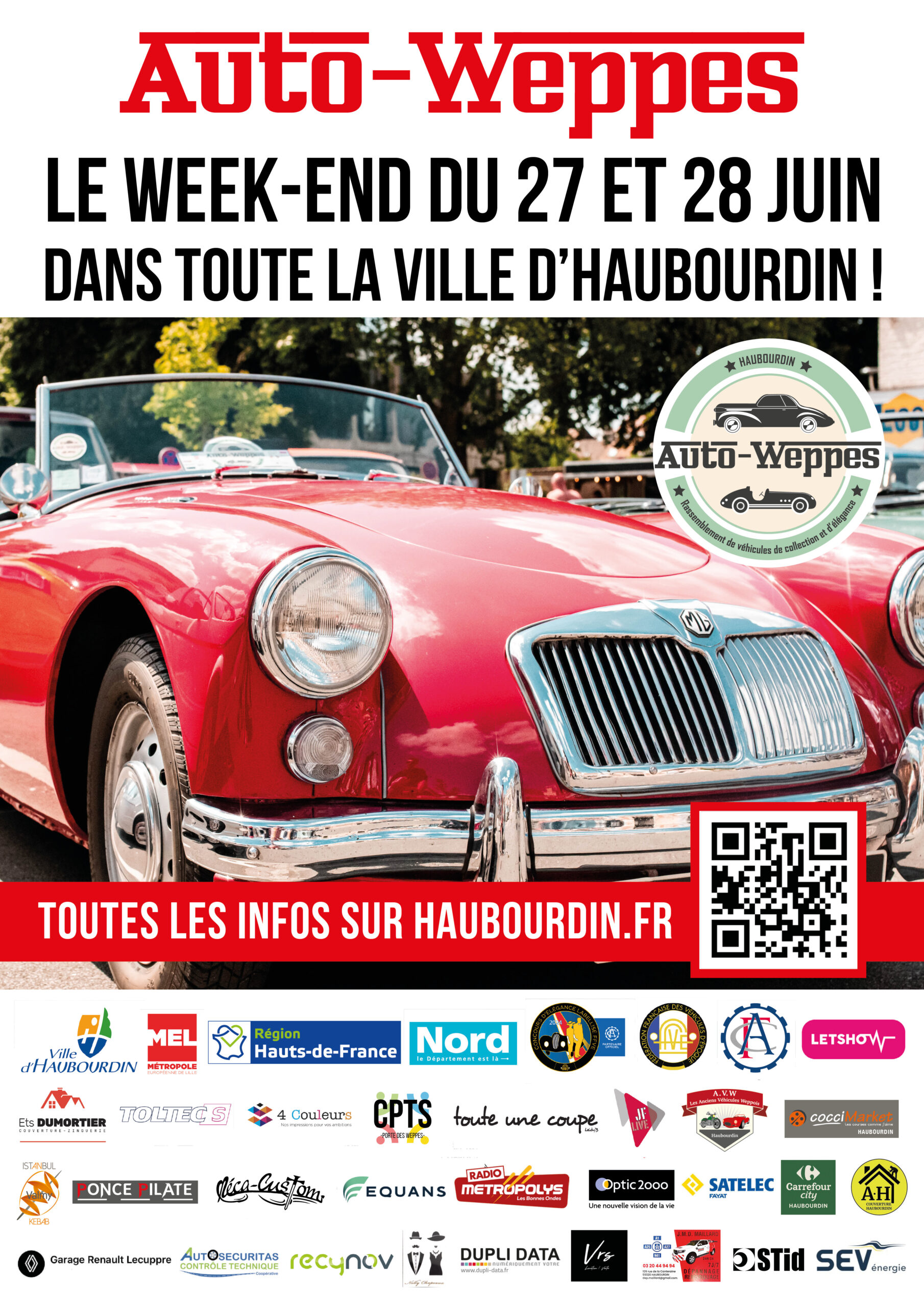 Affiche Autoweppes Officielle 2026