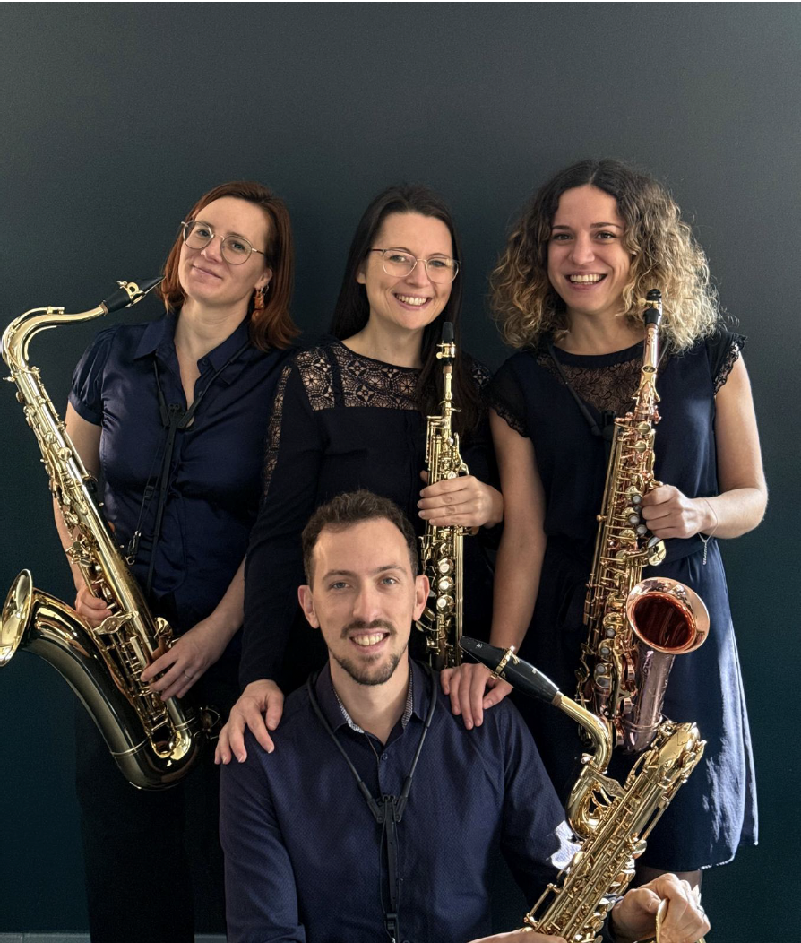 Le concert de Quatuor Indigo aura lieu le 24 novembre 2026 à la Ferme du Bocquiau.