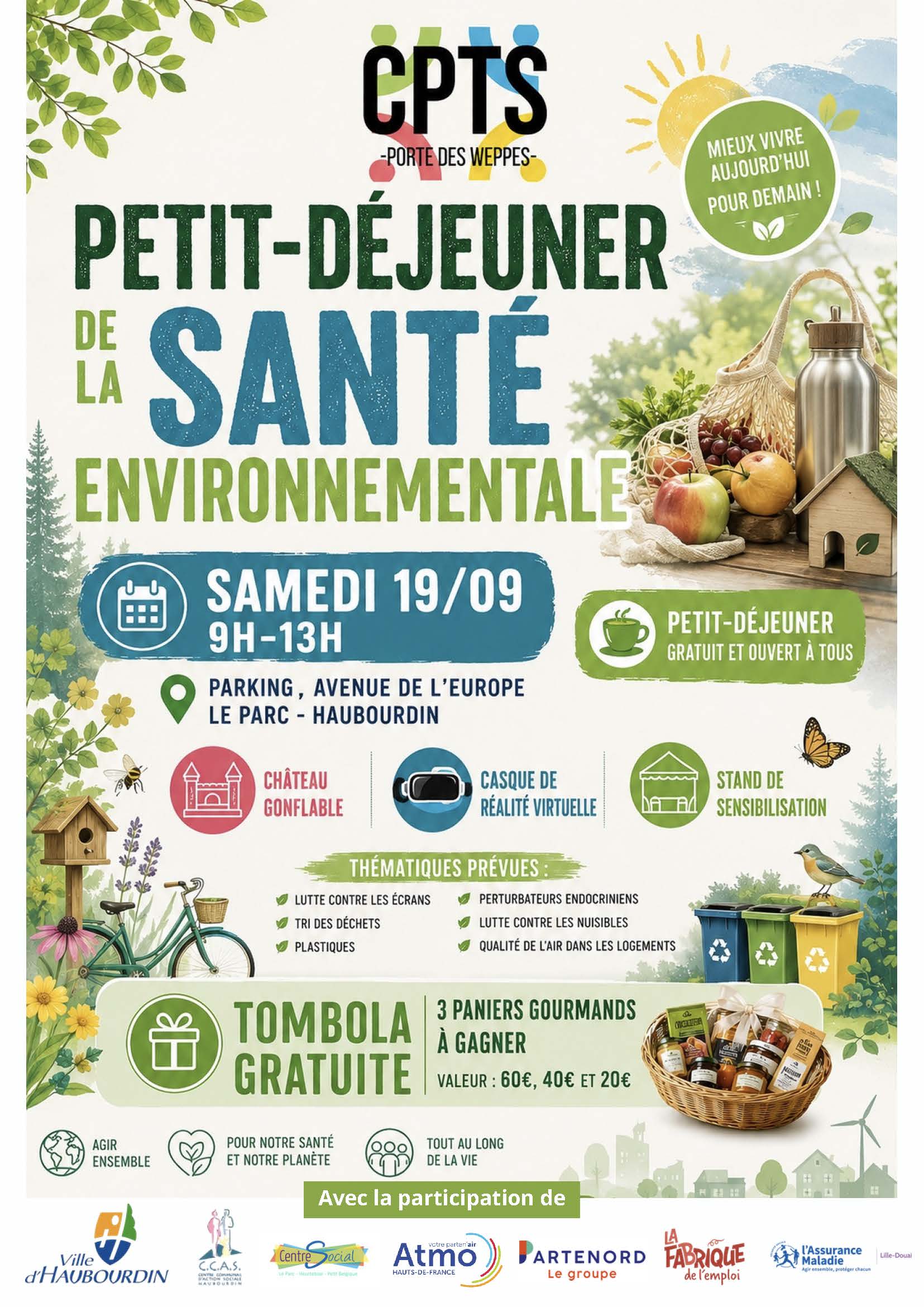 Petit-déjeuner de la santé environnementale