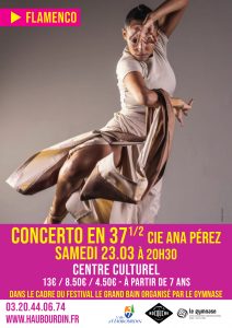 Concerto en 37 1/2 – Cie Ana Pérez (Danse Flamenco) Festival le Grand Bain