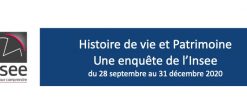 Enquête INSEE : histoire de vie et patrimoine